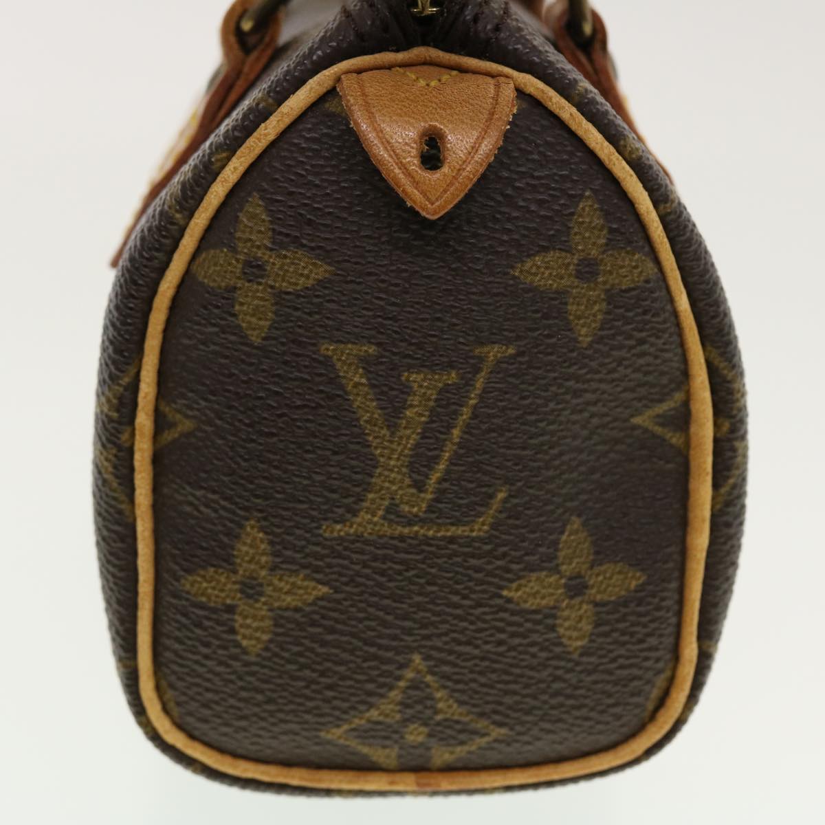 LOUIS VUITTON Monogram Mini Speedy Hand Bag M41534 LV Auth 42340