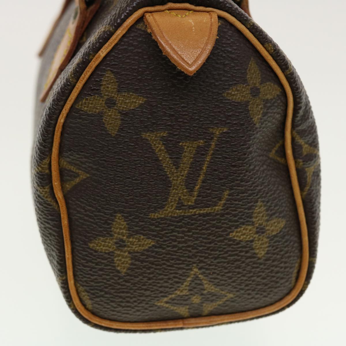 LOUIS VUITTON Monogram Mini Speedy Hand Bag M41534 LV Auth 42340