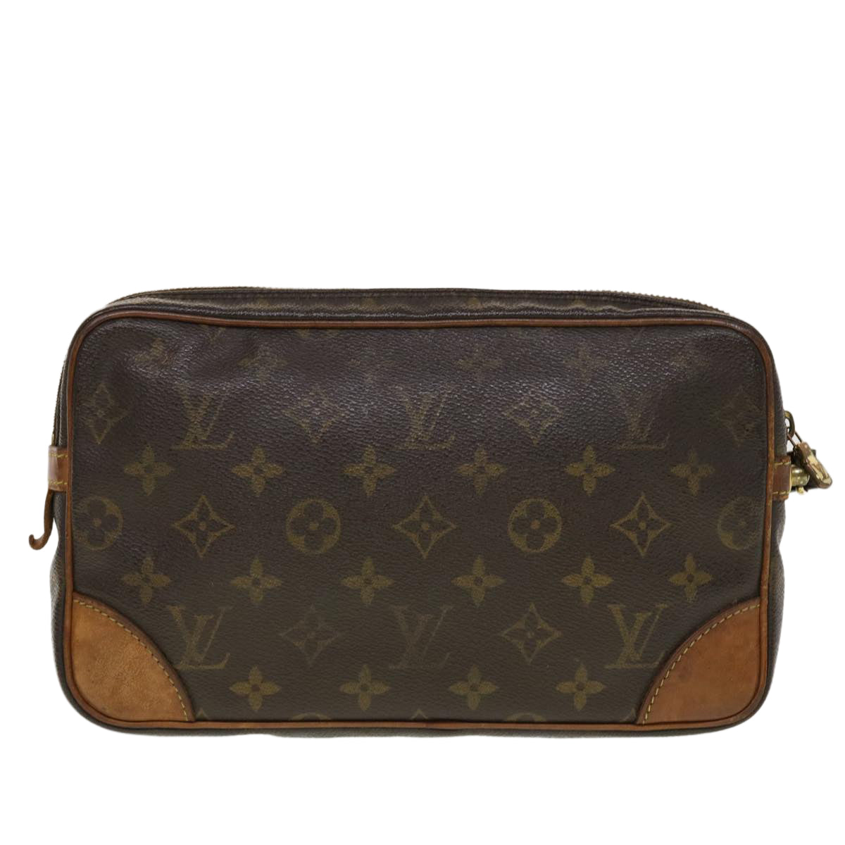 LOUIS VUITTON Monogram Marly Dragonne GM Clutch Bag M51825 LV Auth 42345 - 0