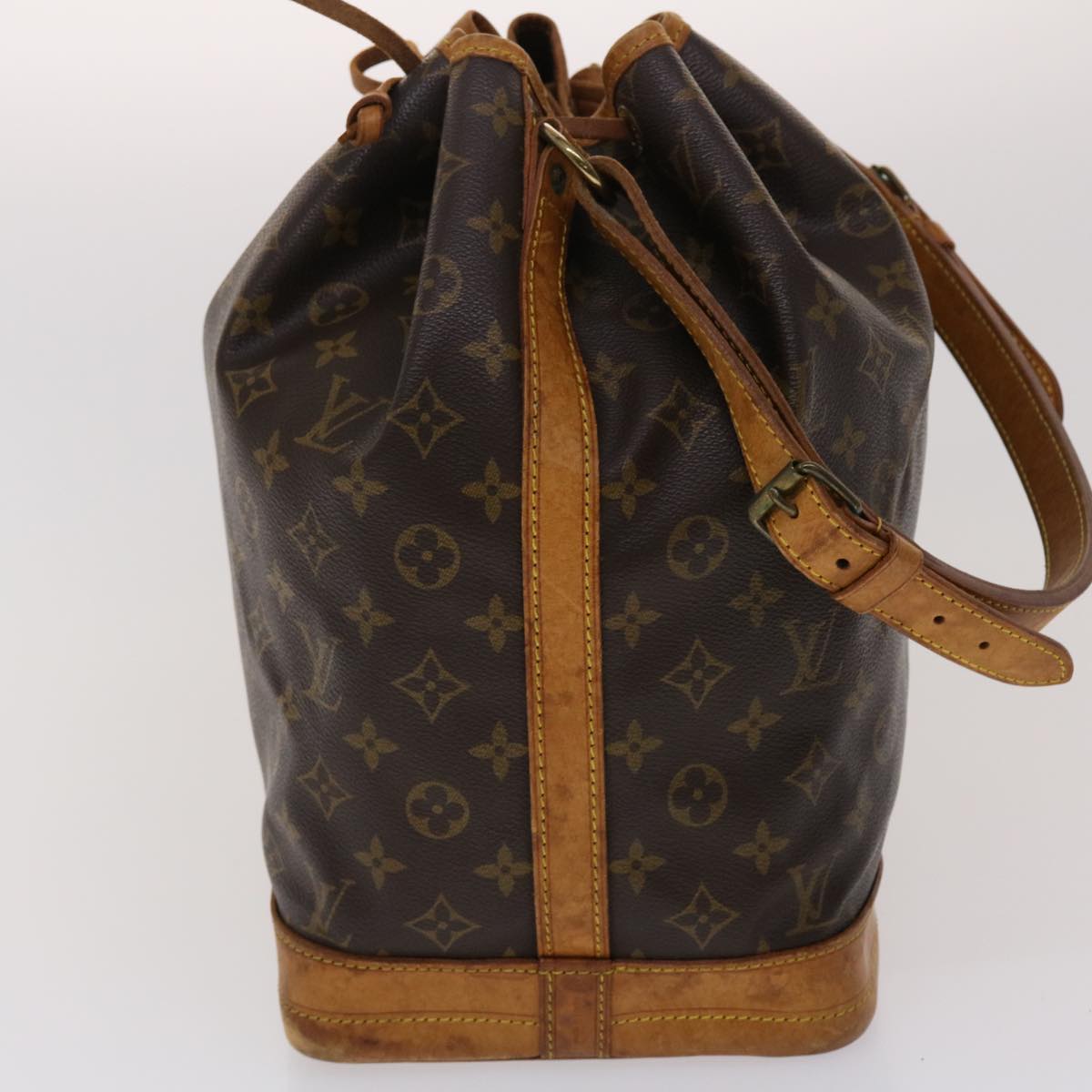 LOUIS VUITTON Monogram Noe Shoulder Bag M42224 LV Auth 42382