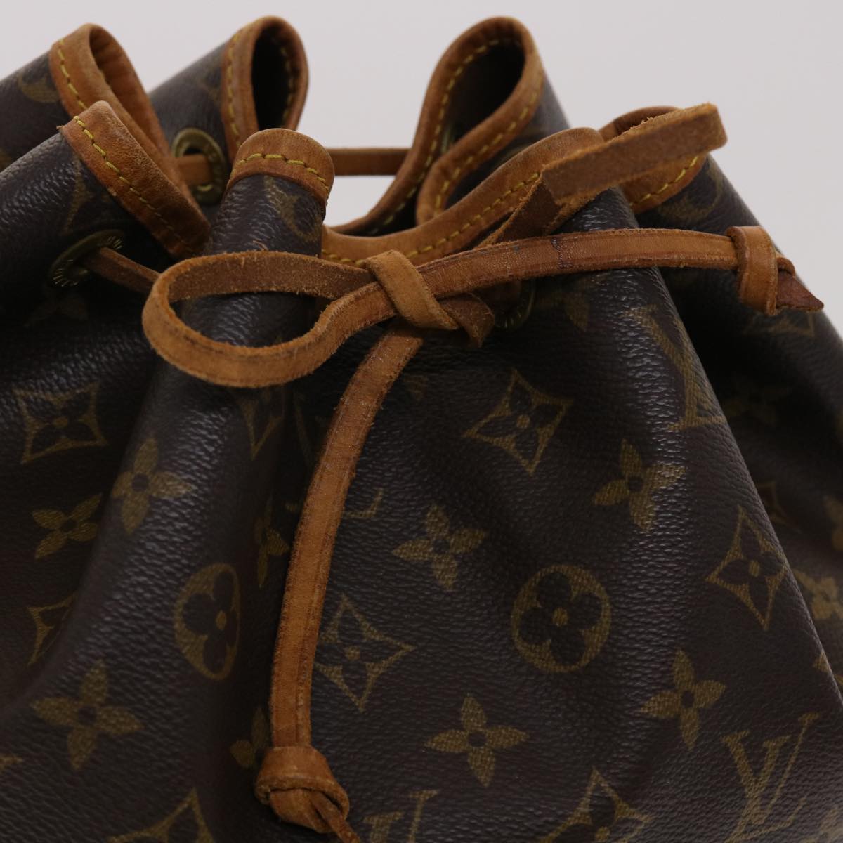 LOUIS VUITTON Monogram Noe Shoulder Bag M42224 LV Auth 42382