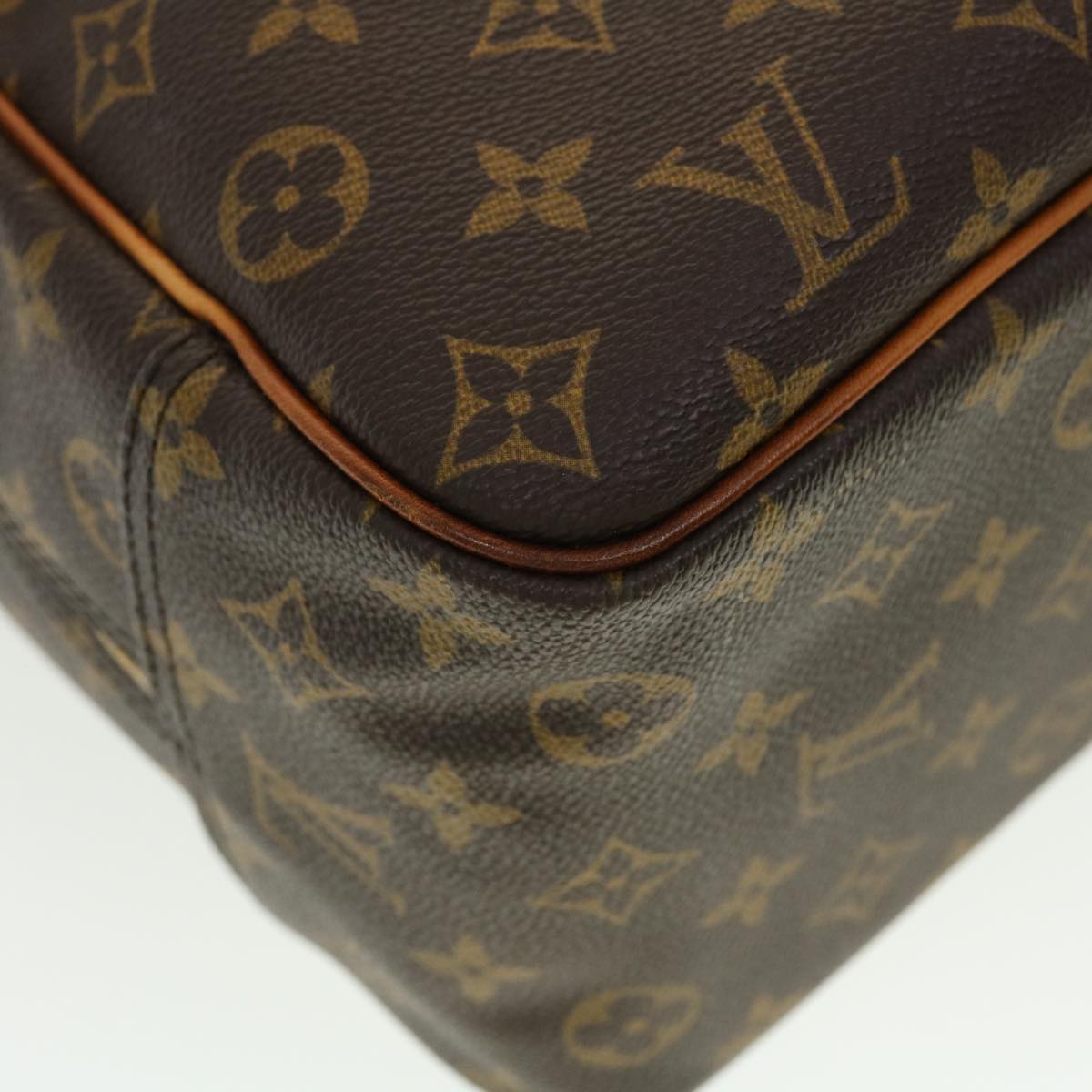 LOUIS VUITTON Monogram Deauville Hand Bag M47270 LV Auth 42386