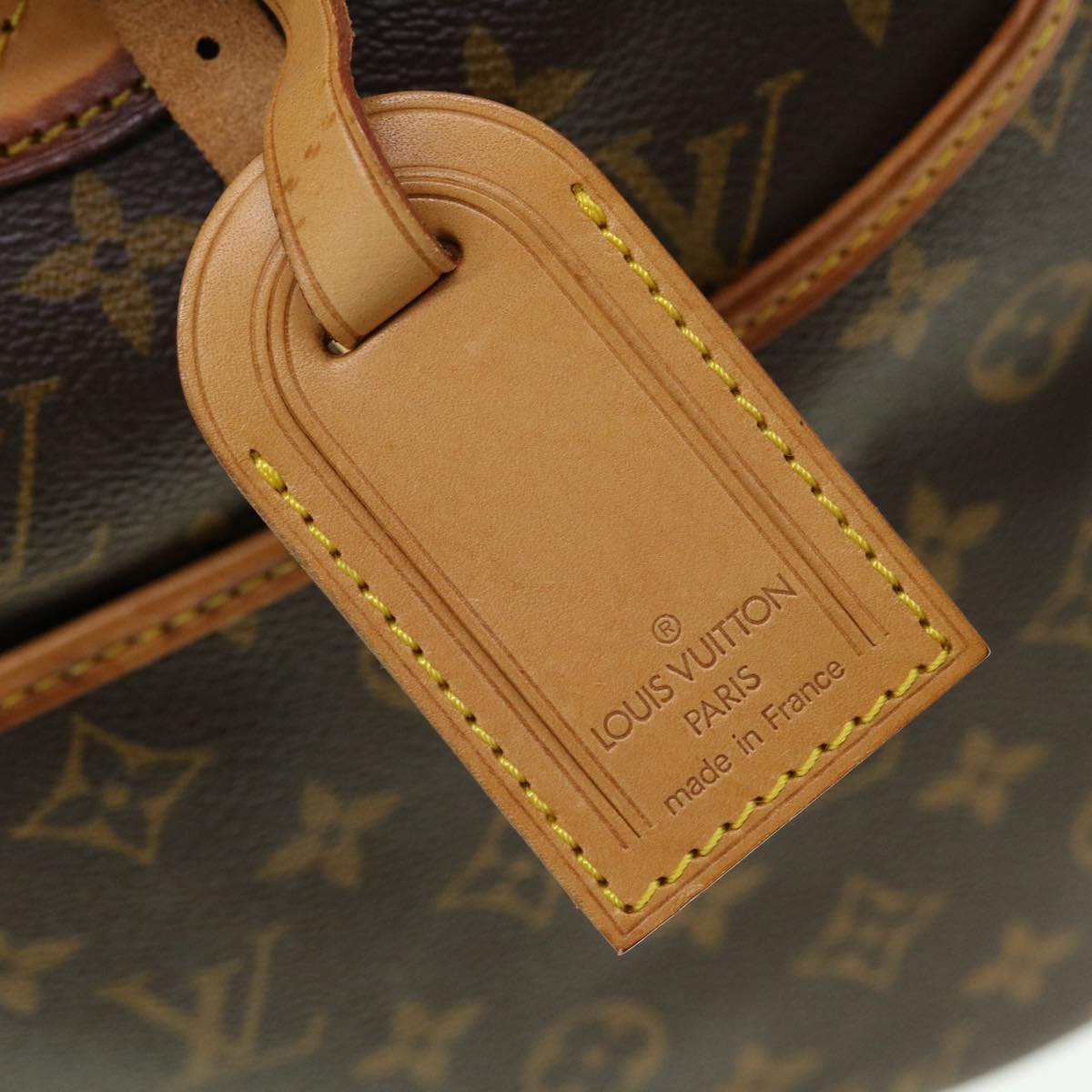 LOUIS VUITTON Monogram Deauville Hand Bag M47270 LV Auth 42386