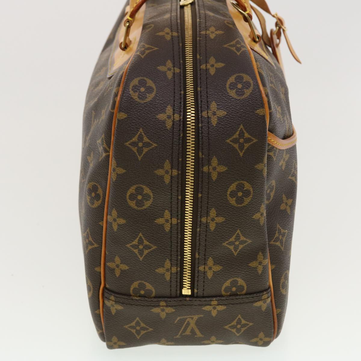 LOUIS VUITTON Monogram Deauville Hand Bag M47270 LV Auth 42386