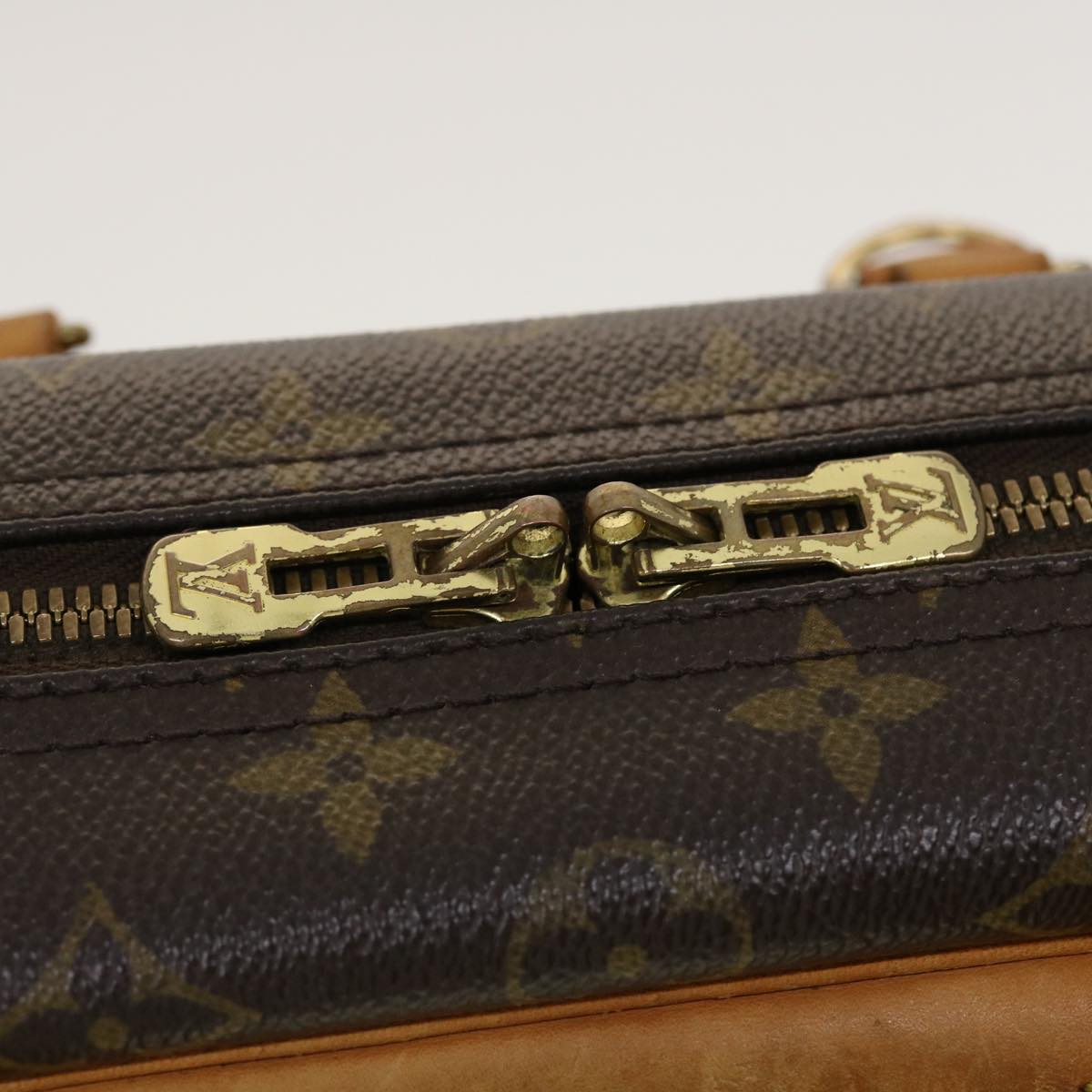 LOUIS VUITTON Monogram Deauville Hand Bag M47270 LV Auth 42387