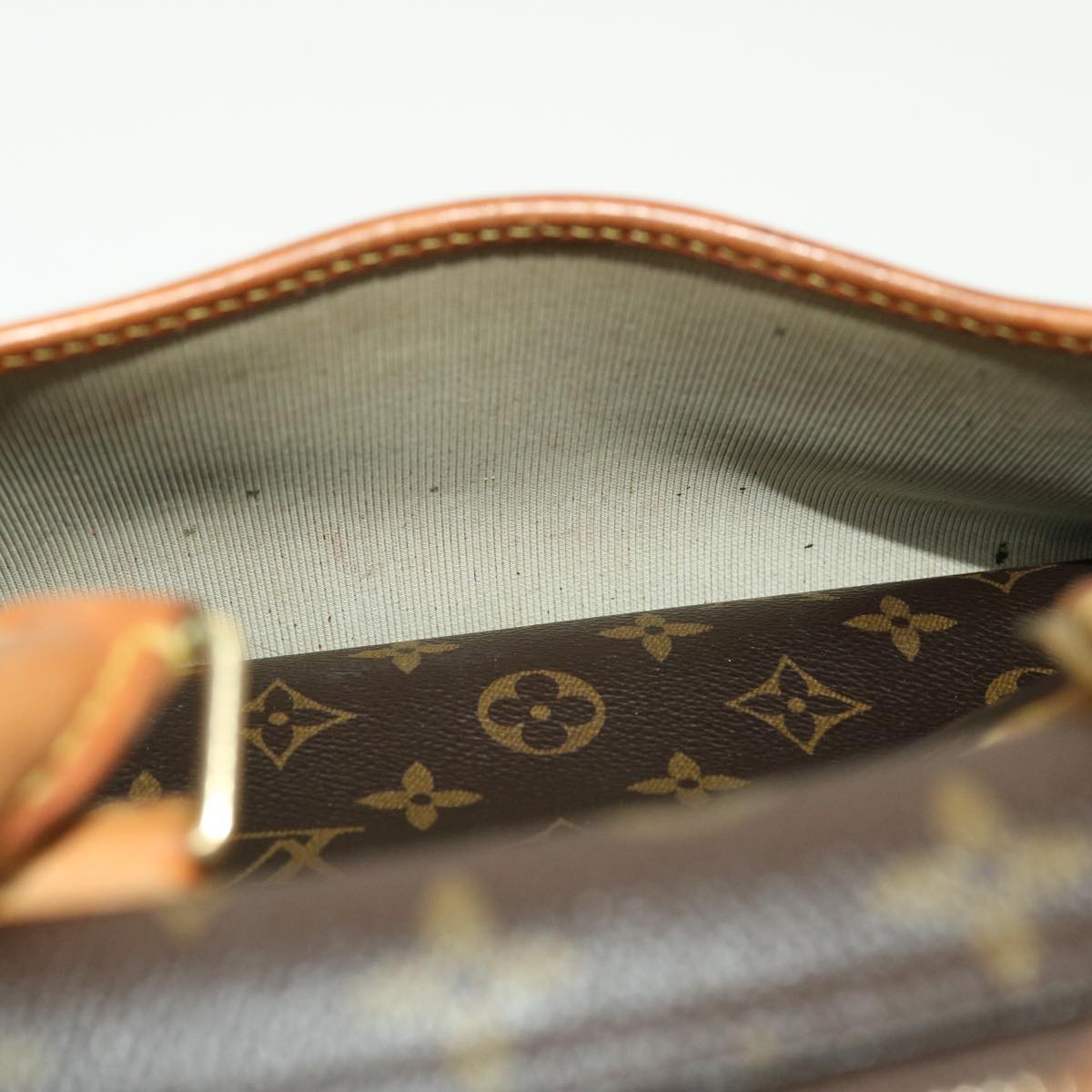 LOUIS VUITTON Monogram Deauville Hand Bag M47270 LV Auth 42387