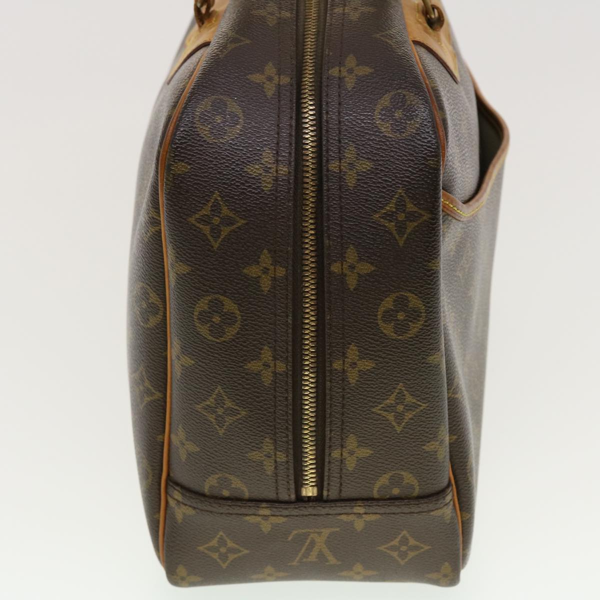 LOUIS VUITTON Monogram Deauville Hand Bag M47270 LV Auth 42387