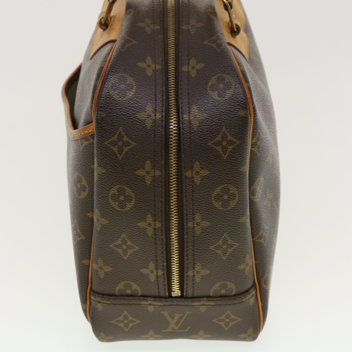 LOUIS VUITTON Monogram Deauville Hand Bag M47270 LV Auth 42387