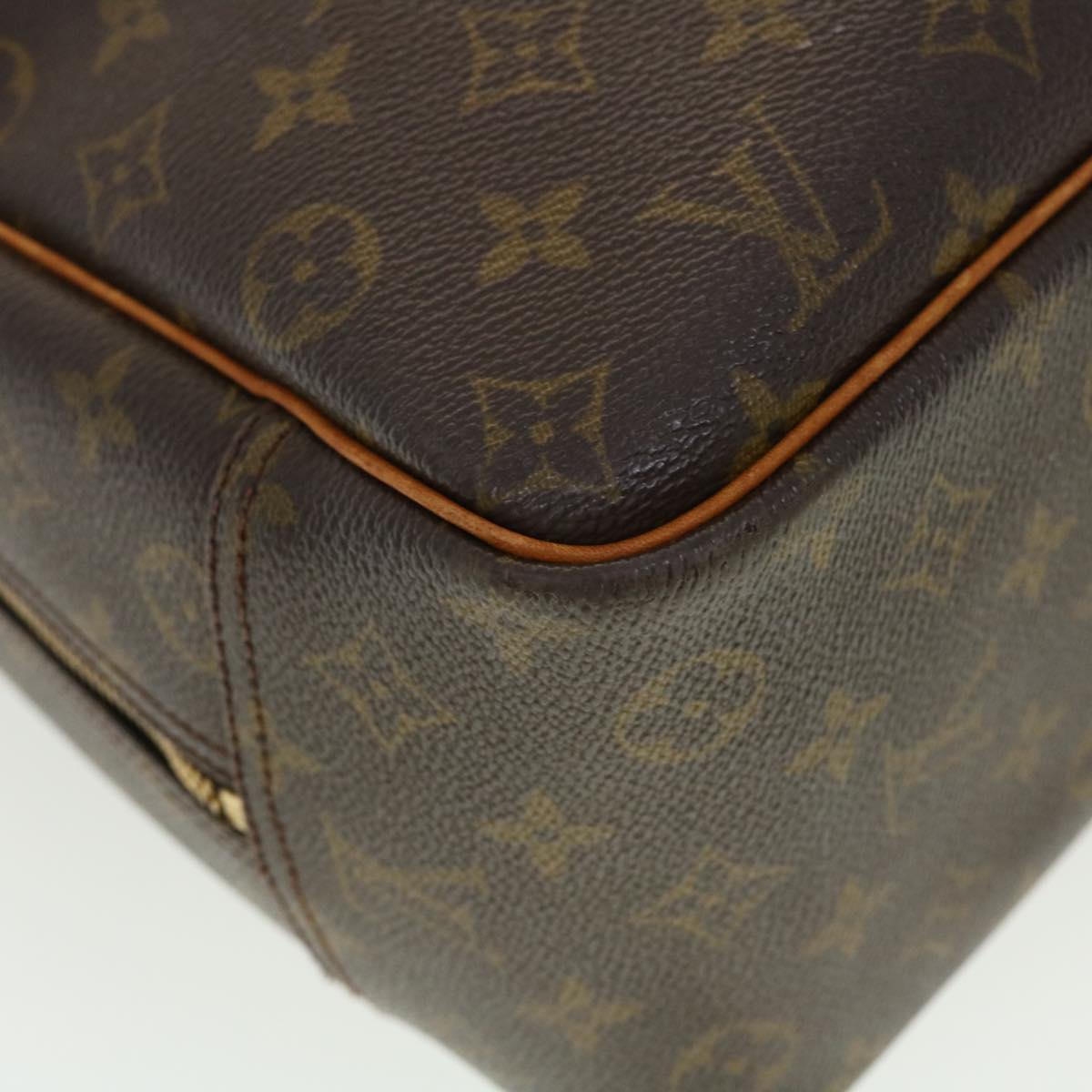 LOUIS VUITTON Monogram Deauville Hand Bag M47270 LV Auth 42388