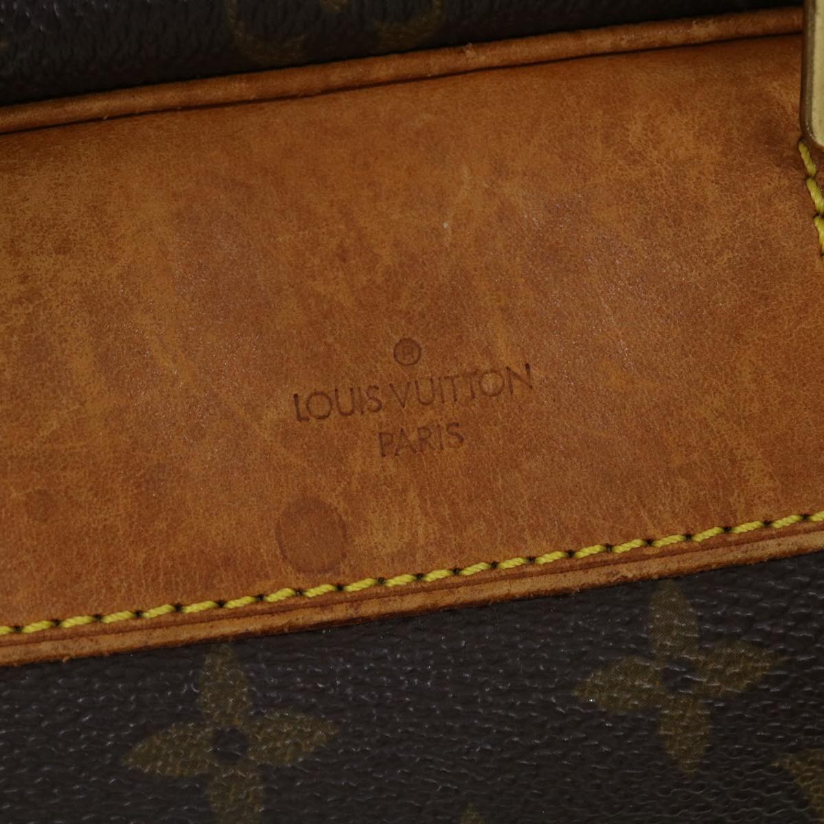 LOUIS VUITTON Monogram Deauville Hand Bag M47270 LV Auth 42388