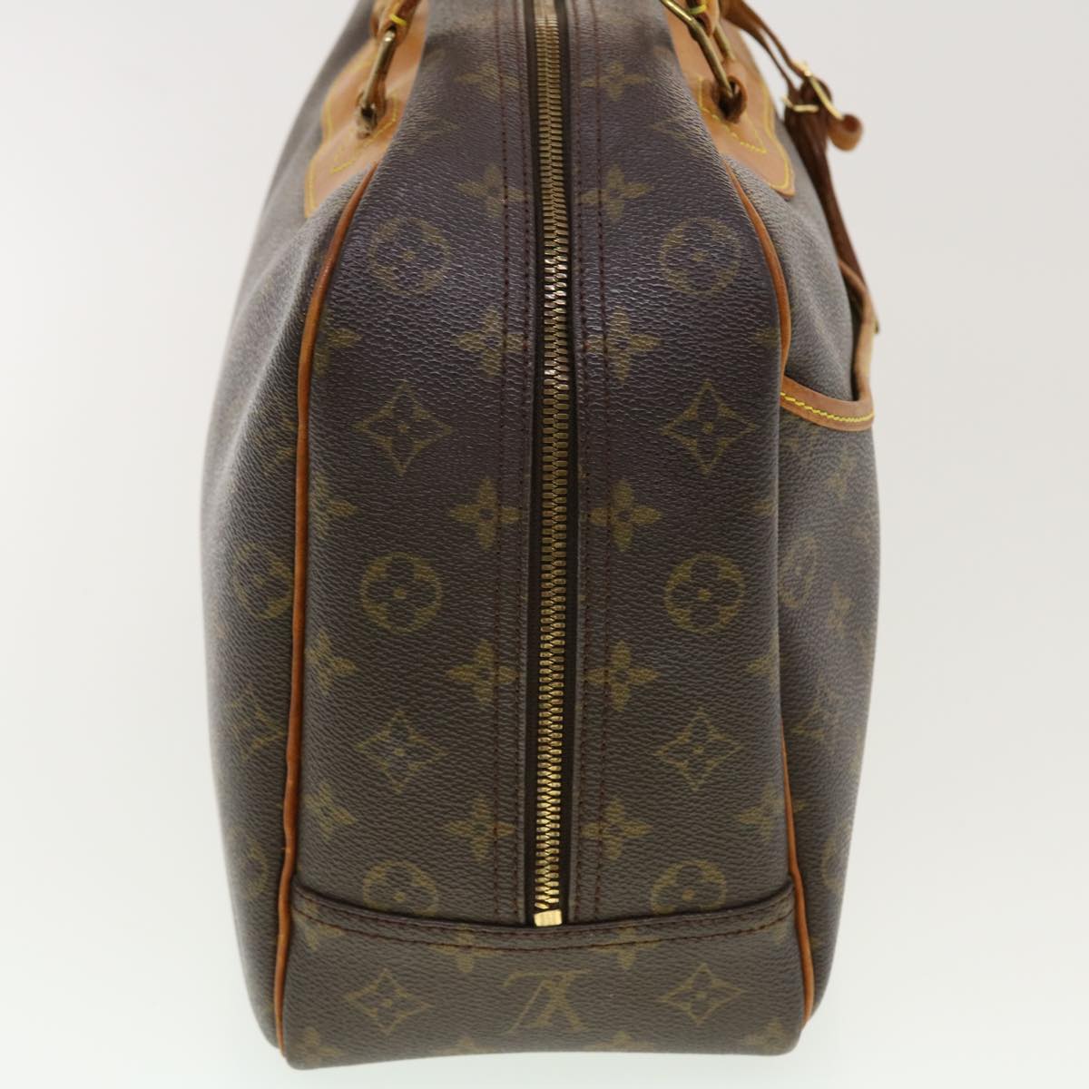 LOUIS VUITTON Monogram Deauville Hand Bag M47270 LV Auth 42388