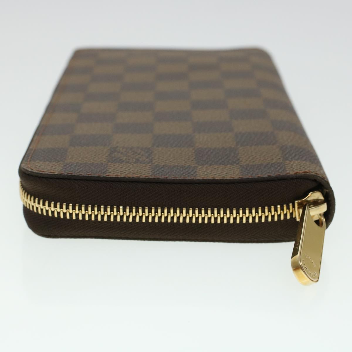 LOUIS VUITTON Damier Ebene Zippy Organizer Long Wallet N60003 LV Auth 42422