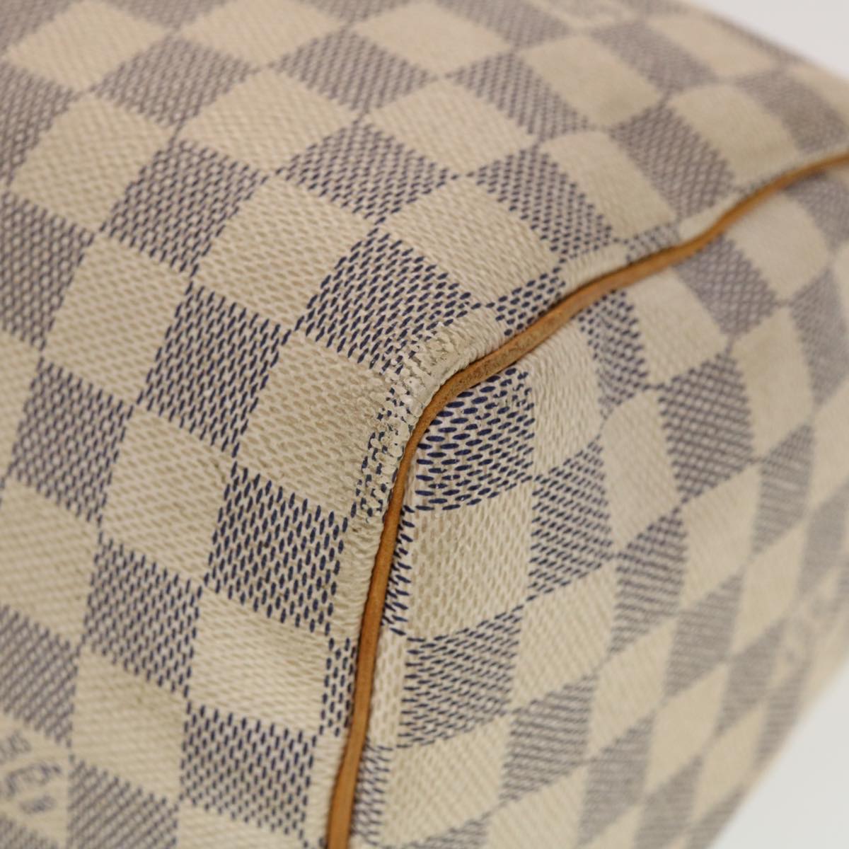 LOUIS VUITTON Damier Azur Speedy 25 Hand Bag N41534 LV Auth 42424