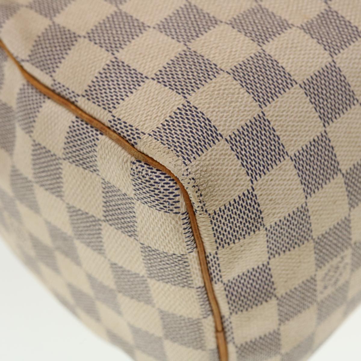 LOUIS VUITTON Damier Azur Speedy 25 Hand Bag N41534 LV Auth 42424