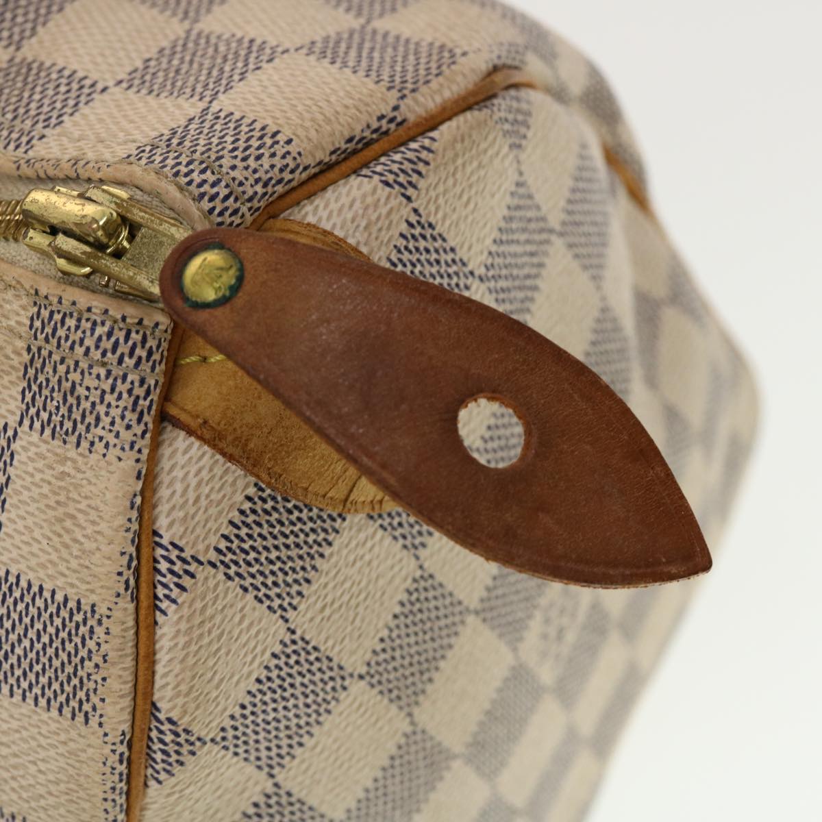 LOUIS VUITTON Damier Azur Speedy 25 Hand Bag N41534 LV Auth 42424