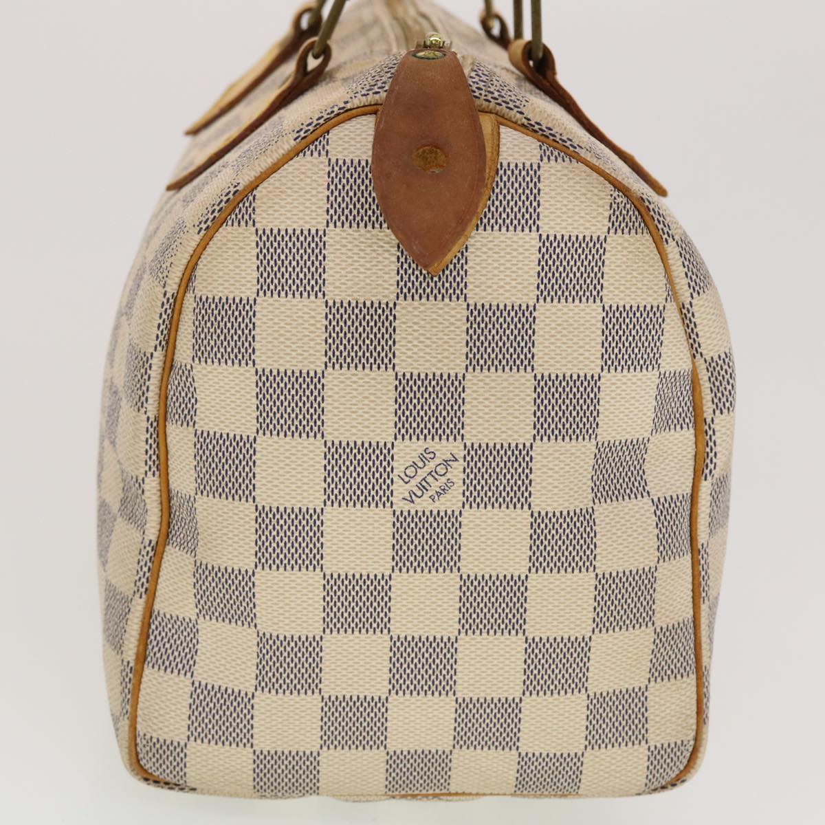 LOUIS VUITTON Damier Azur Speedy 25 Hand Bag N41534 LV Auth 42424