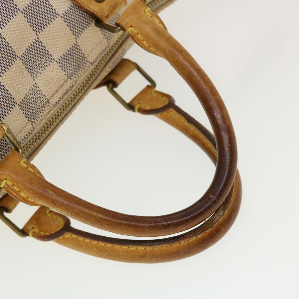 LOUIS VUITTON Damier Azur Speedy 25 Hand Bag N41534 LV Auth 42424