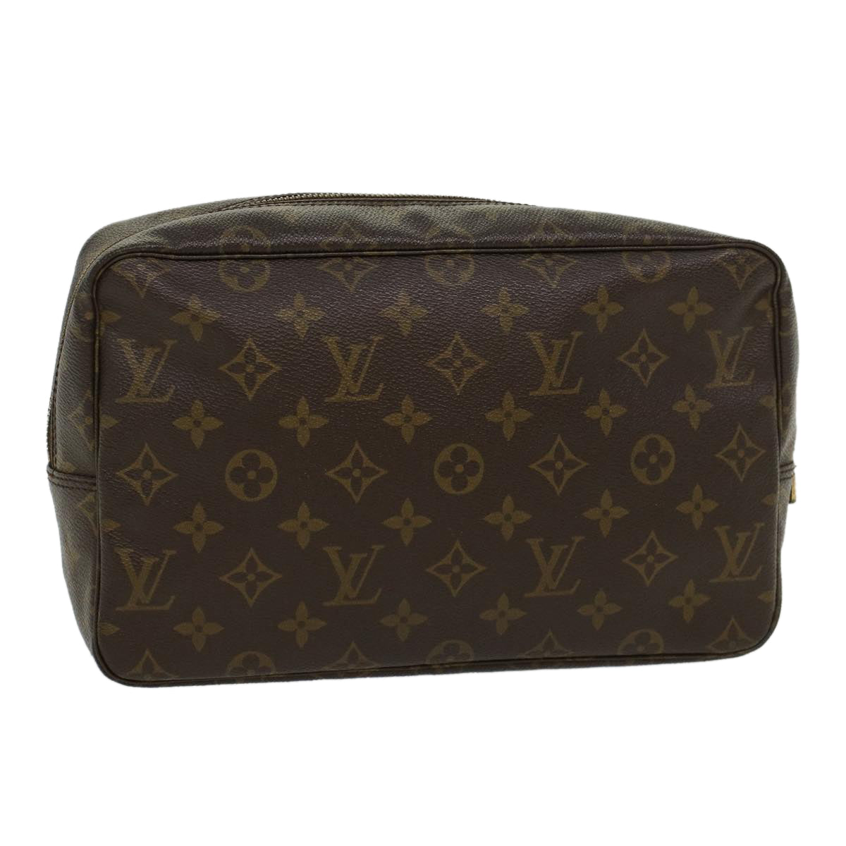 LOUIS VUITTON Monogram Trousse Toilette 28 Clutch Bag M47522 LV Auth 42460