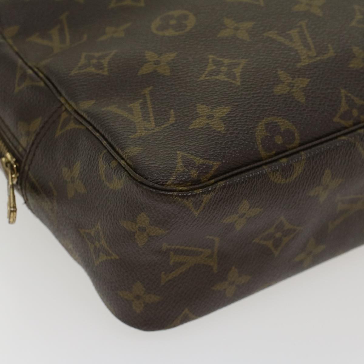 LOUIS VUITTON Monogram Trousse Toilette 28 Clutch Bag M47522 LV Auth 42460