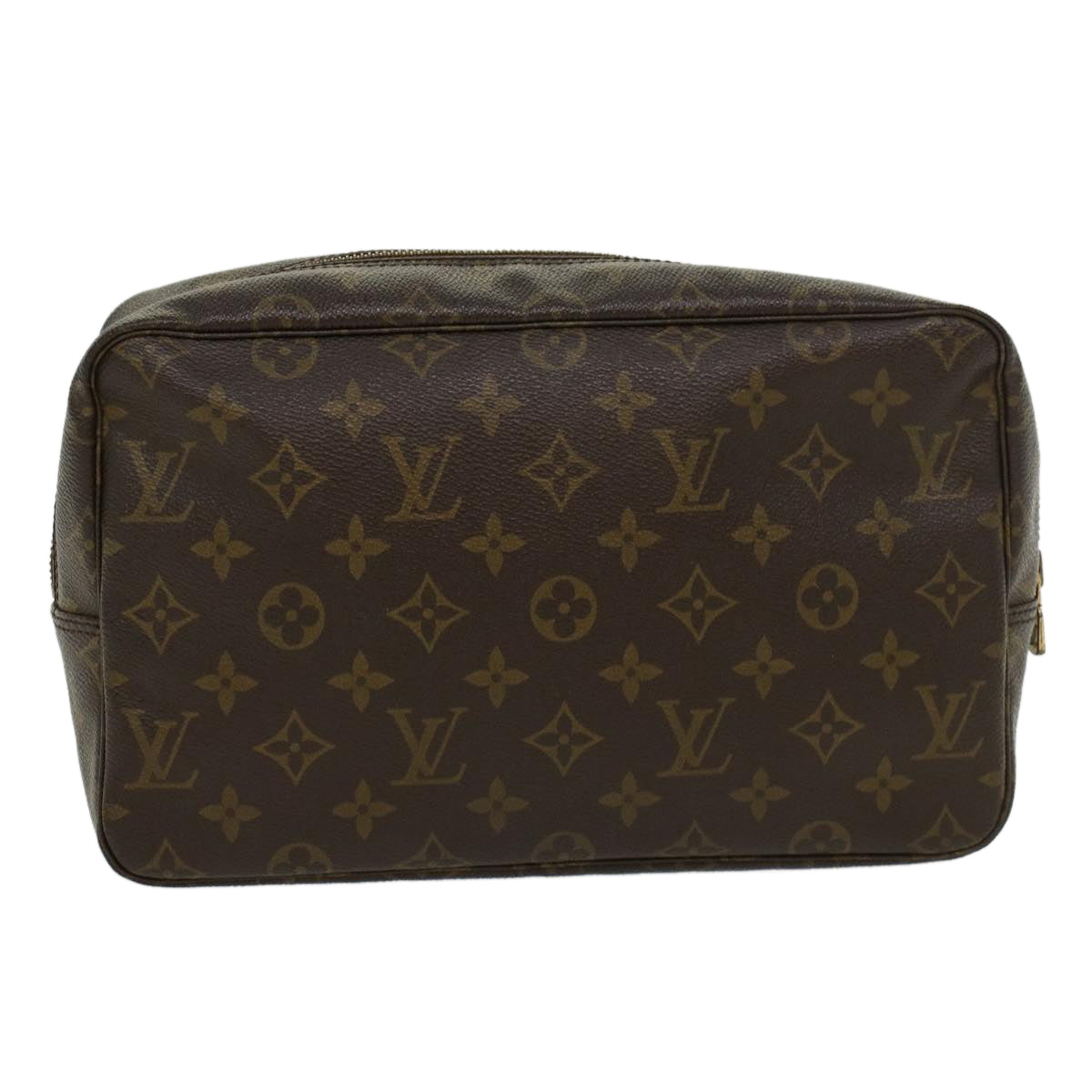 LOUIS VUITTON Monogram Trousse Toilette 28 Clutch Bag M47522 LV Auth 42460