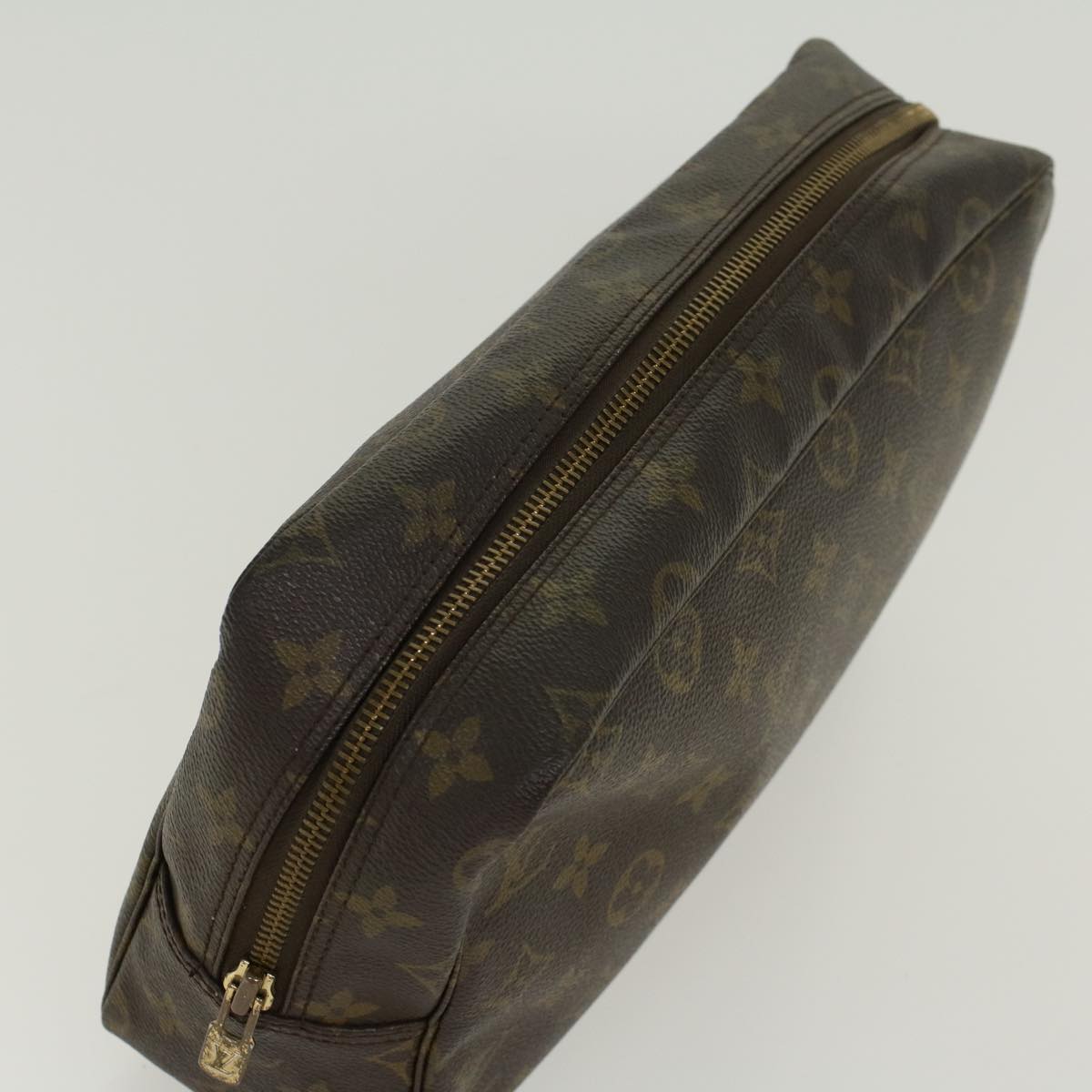 LOUIS VUITTON Monogram Trousse Toilette 28 Clutch Bag M47522 LV Auth 42460