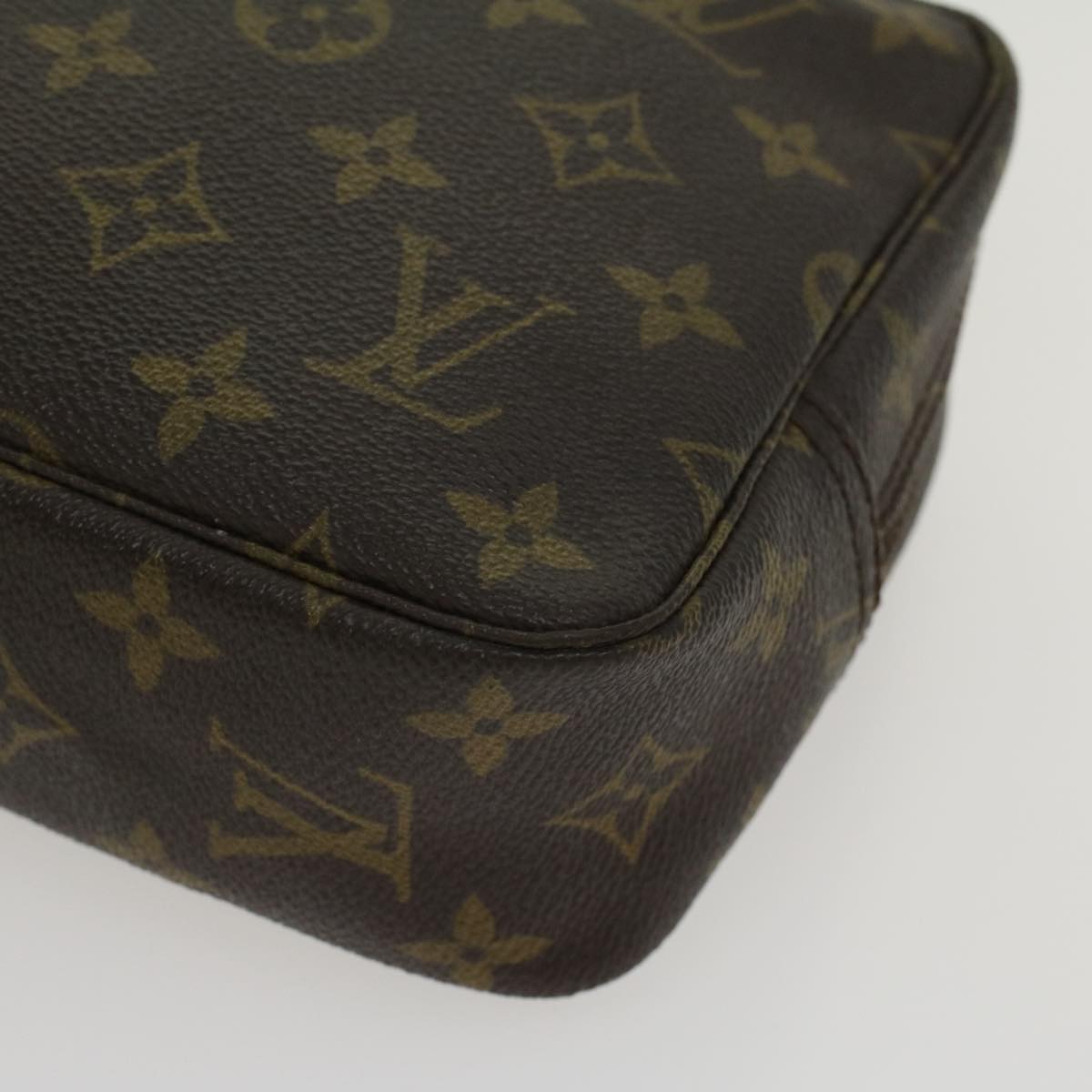 LOUIS VUITTON Monogram Trousse Toilette 23 Clutch Bag M47524 LV Auth 42461