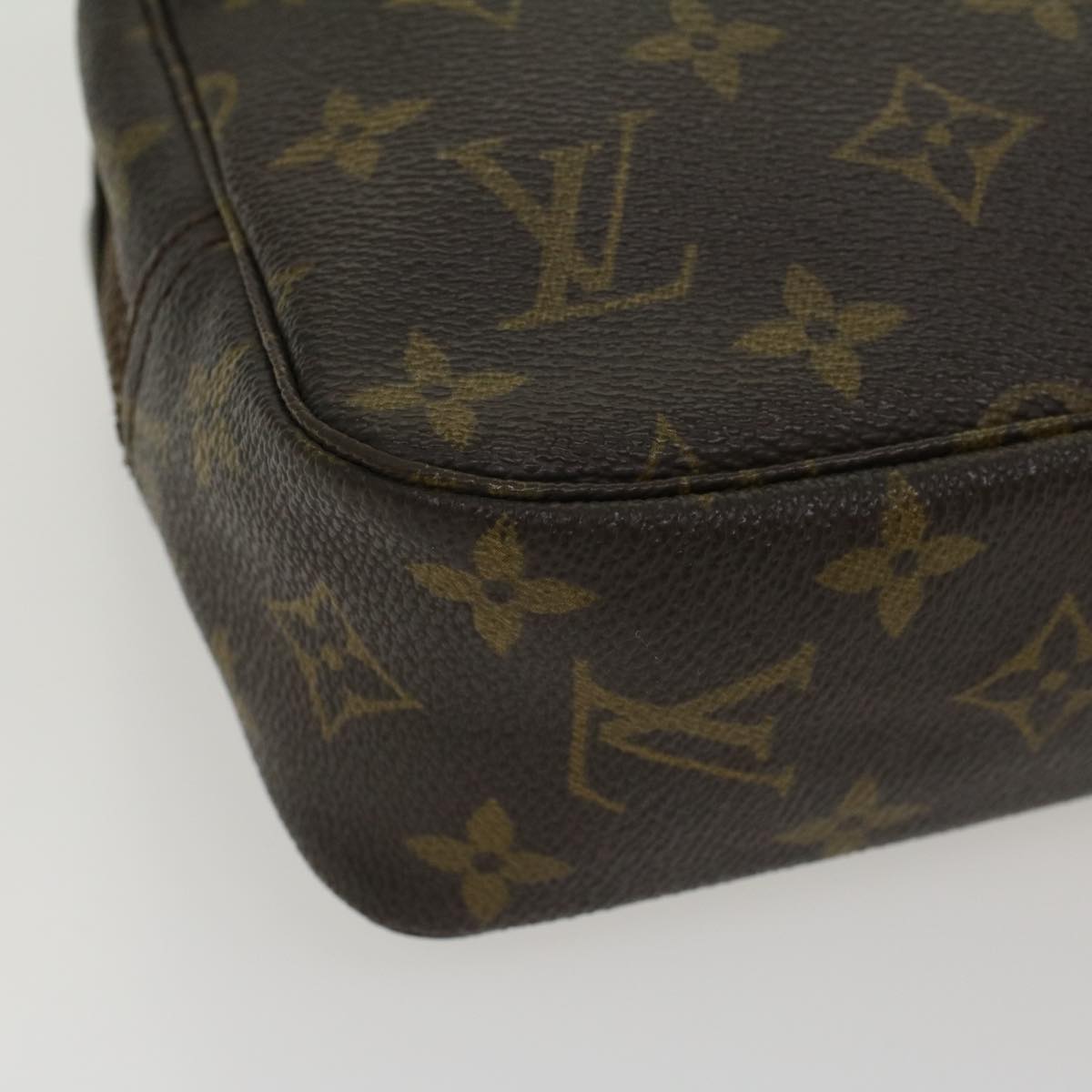 LOUIS VUITTON Monogram Trousse Toilette 23 Clutch Bag M47524 LV Auth 42461