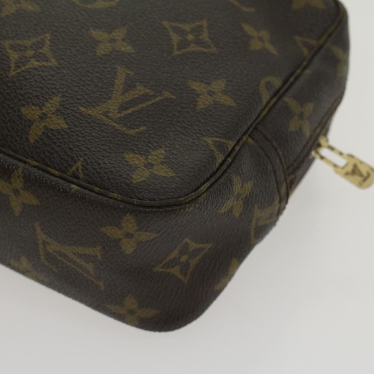 LOUIS VUITTON Monogram Trousse Toilette 23 Clutch Bag M47524 LV Auth 42461