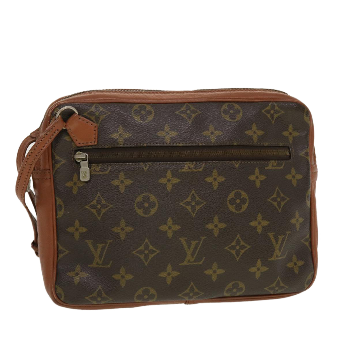 LOUIS VUITTON Monogram Pochette Sports Clutch Bag No.183 LV Auth 42465