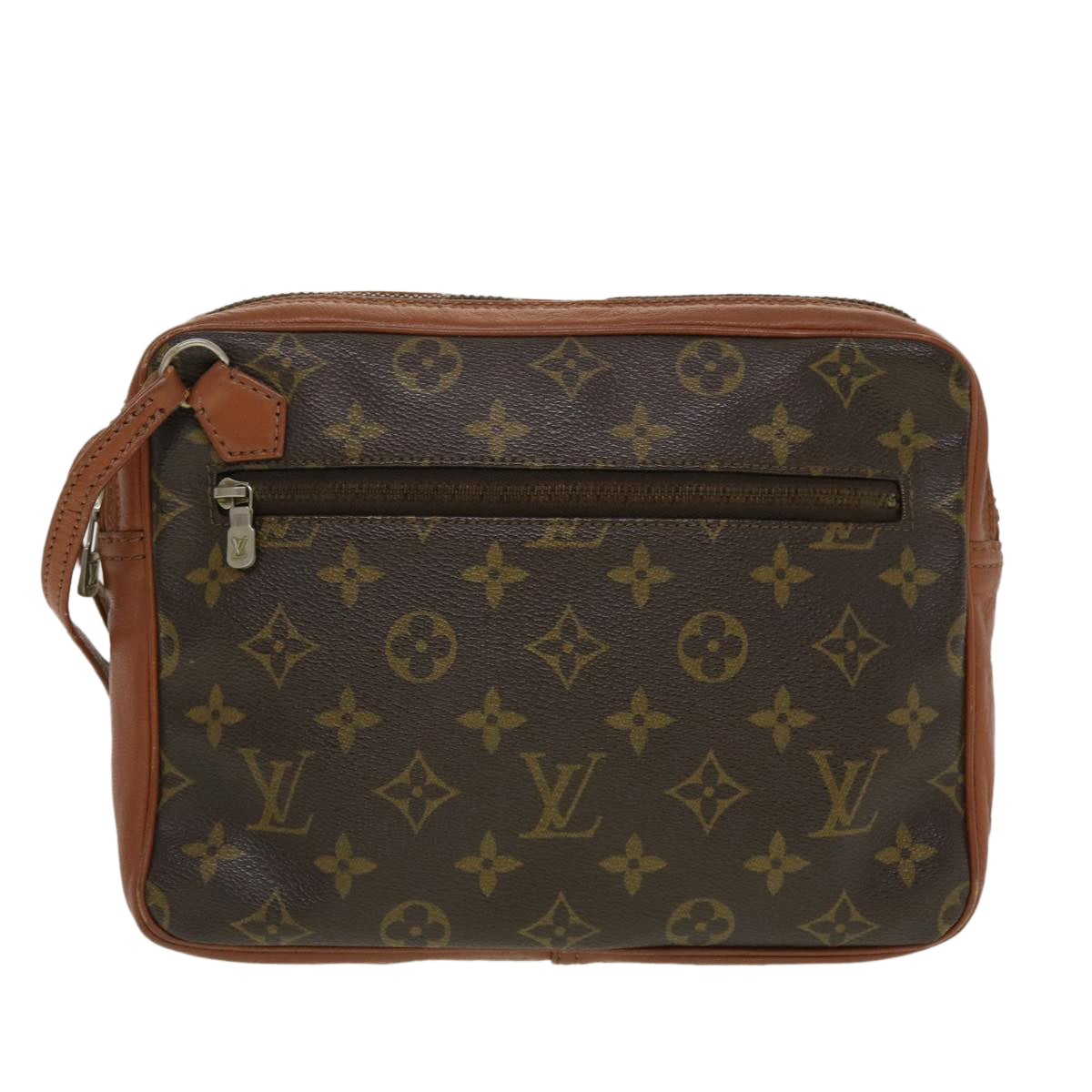 LOUIS VUITTON Monogram Pochette Sports Clutch Bag No.183 LV Auth 42465