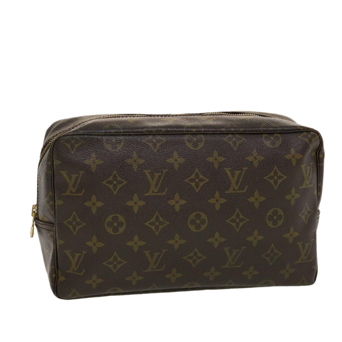 LOUIS VUITTON Monogram Trousse Toilette 28 Clutch Bag M47522 LV Auth 42511