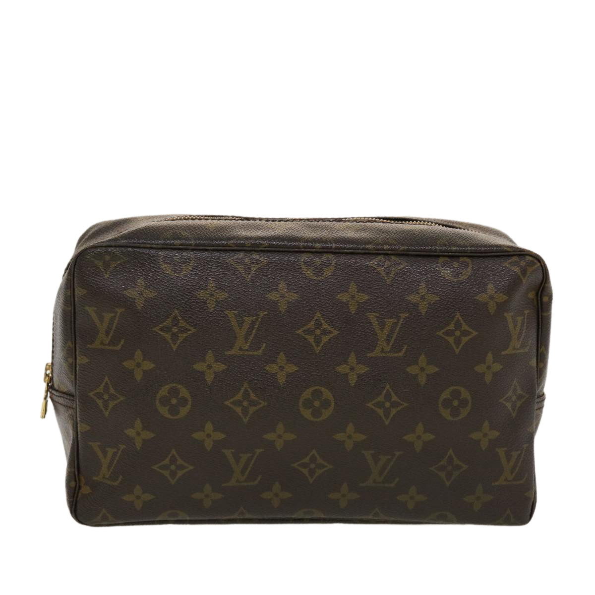 LOUIS VUITTON Monogram Trousse Toilette 28 Clutch Bag M47522 LV Auth 42511