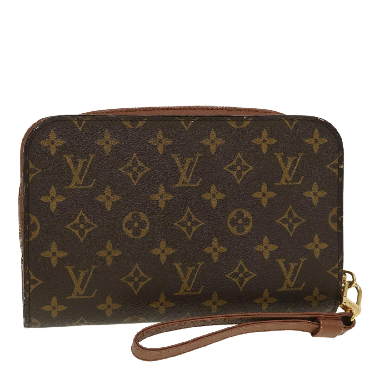 LOUIS VUITTON Monogram Orsay Clutch Bag M51790 LV Auth 42518