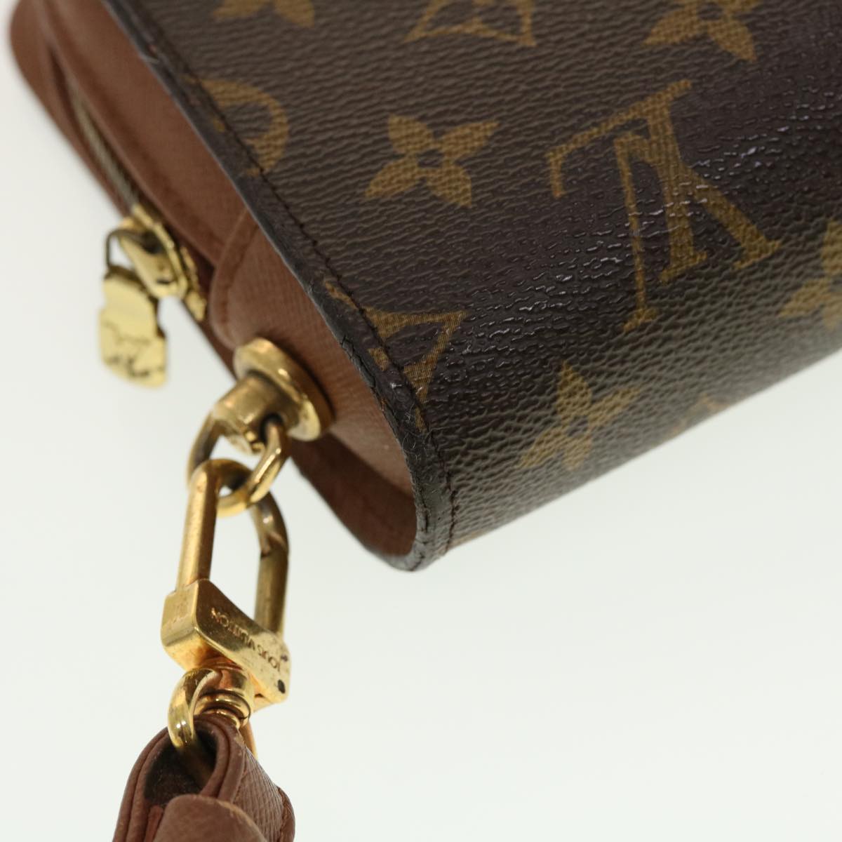 LOUIS VUITTON Monogram Orsay Clutch Bag M51790 LV Auth 42518