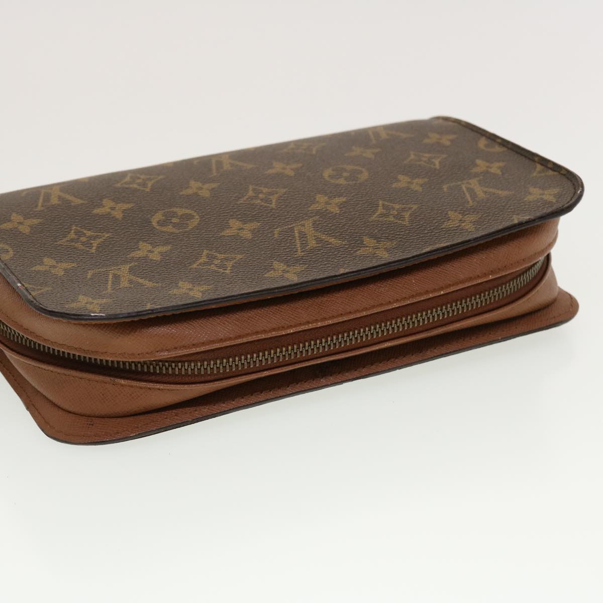 LOUIS VUITTON Monogram Orsay Clutch Bag M51790 LV Auth 42518