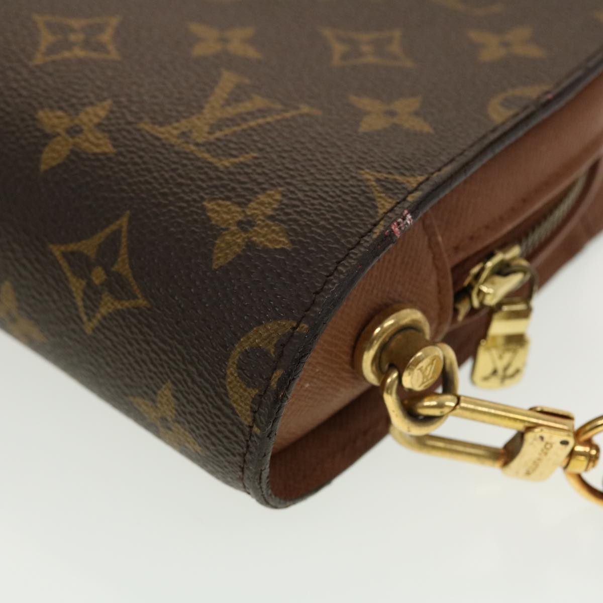 LOUIS VUITTON Monogram Orsay Clutch Bag M51790 LV Auth 42518