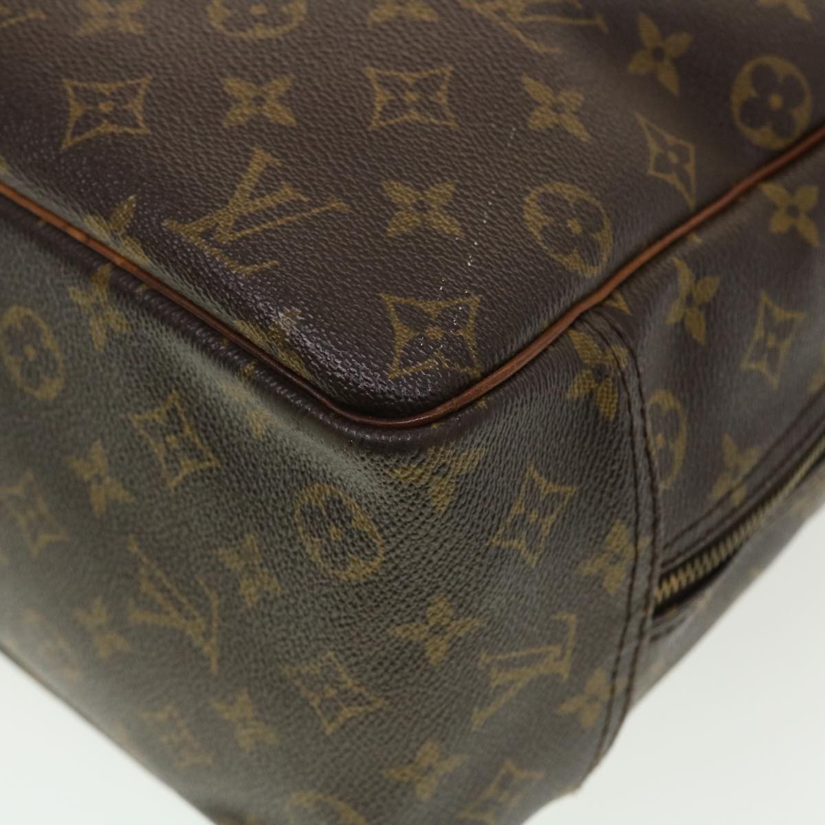 LOUIS VUITTON Monogram Deauville Hand Bag M47270 LV Auth 42519