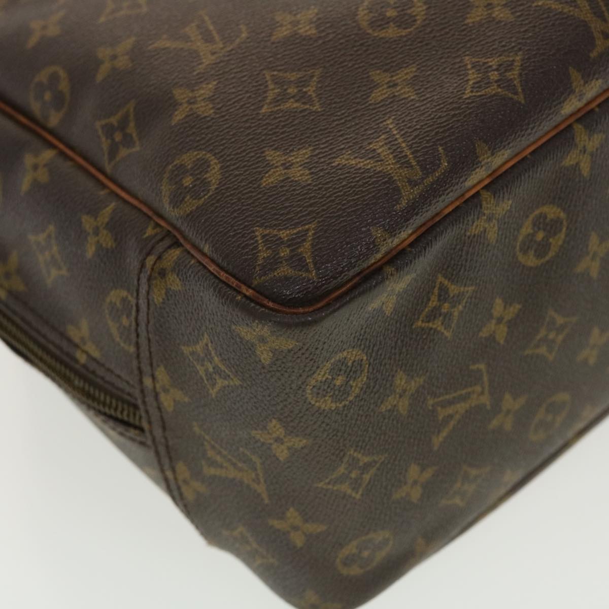 LOUIS VUITTON Monogram Deauville Hand Bag M47270 LV Auth 42519