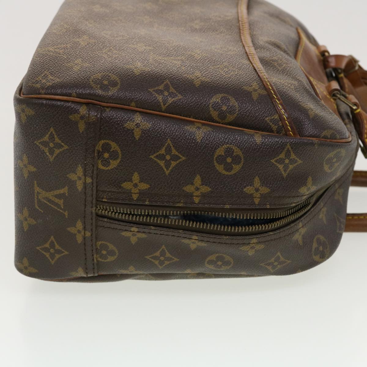 LOUIS VUITTON Monogram Deauville Hand Bag M47270 LV Auth 42519