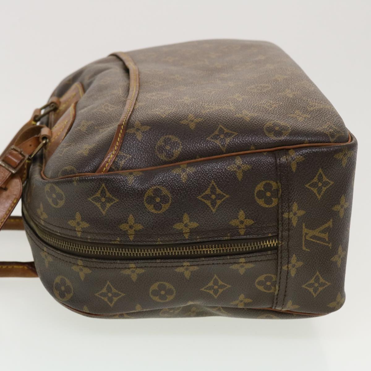 LOUIS VUITTON Monogram Deauville Hand Bag M47270 LV Auth 42519