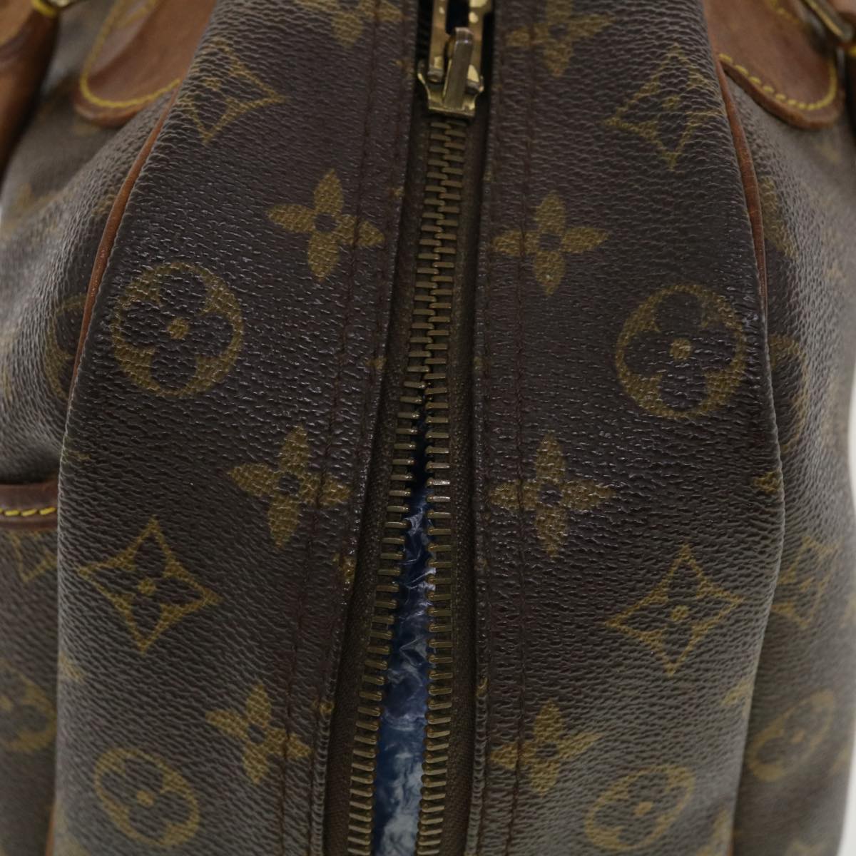 LOUIS VUITTON Monogram Deauville Hand Bag M47270 LV Auth 42519