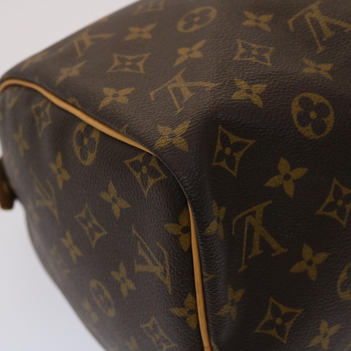 LOUIS VUITTON Monogram Speedy 30 Hand Bag M41526 LV Auth 42522