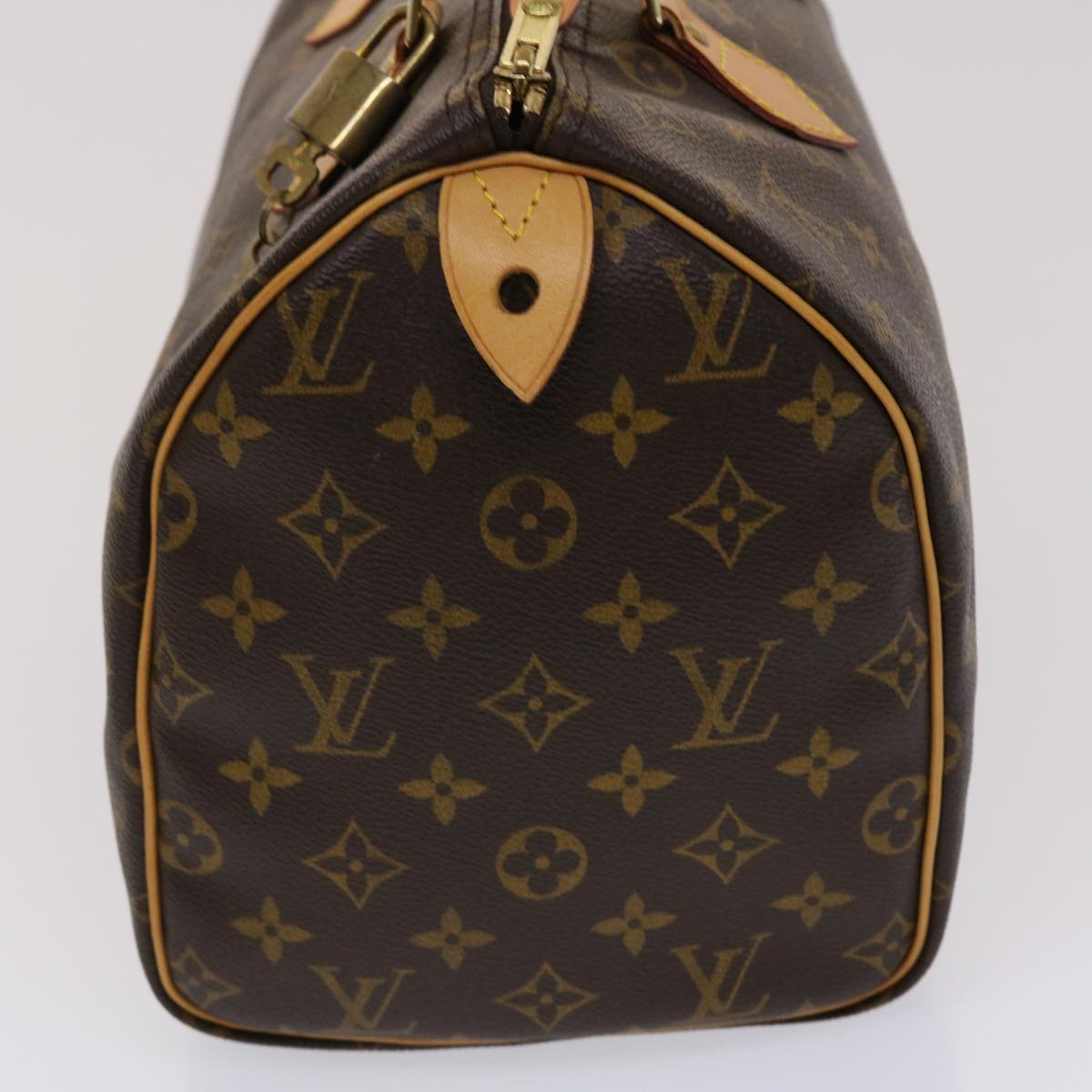 LOUIS VUITTON Monogram Speedy 30 Hand Bag M41526 LV Auth 42522