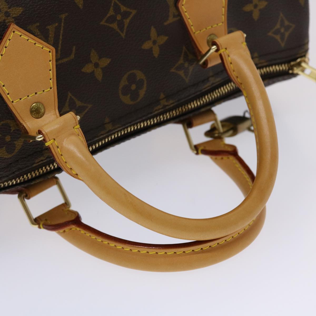 LOUIS VUITTON Monogram Speedy 30 Hand Bag M41526 LV Auth 42522