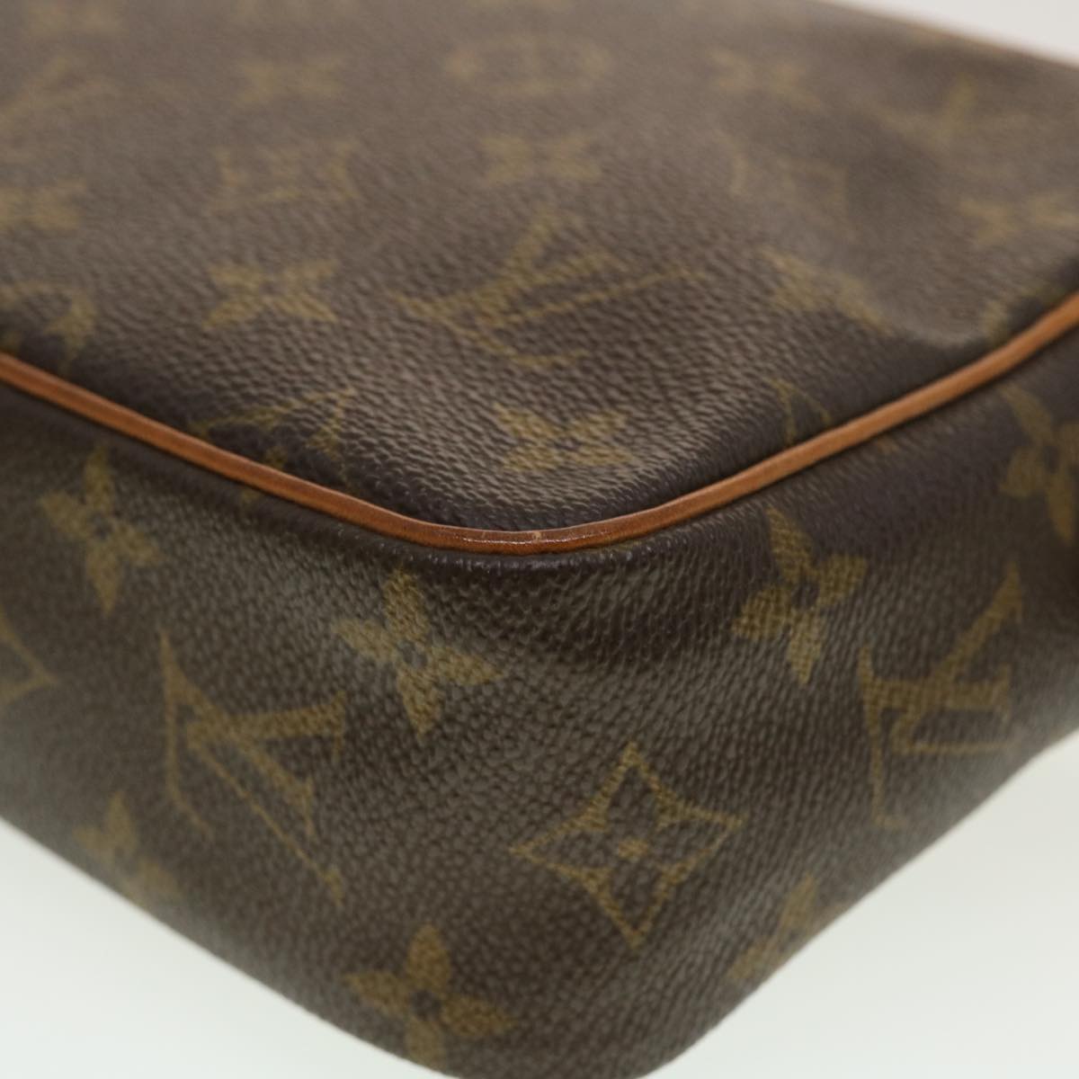 LOUIS VUITTON Monogram Compiegne 23 Clutch Bag M51847 LV Auth 42523