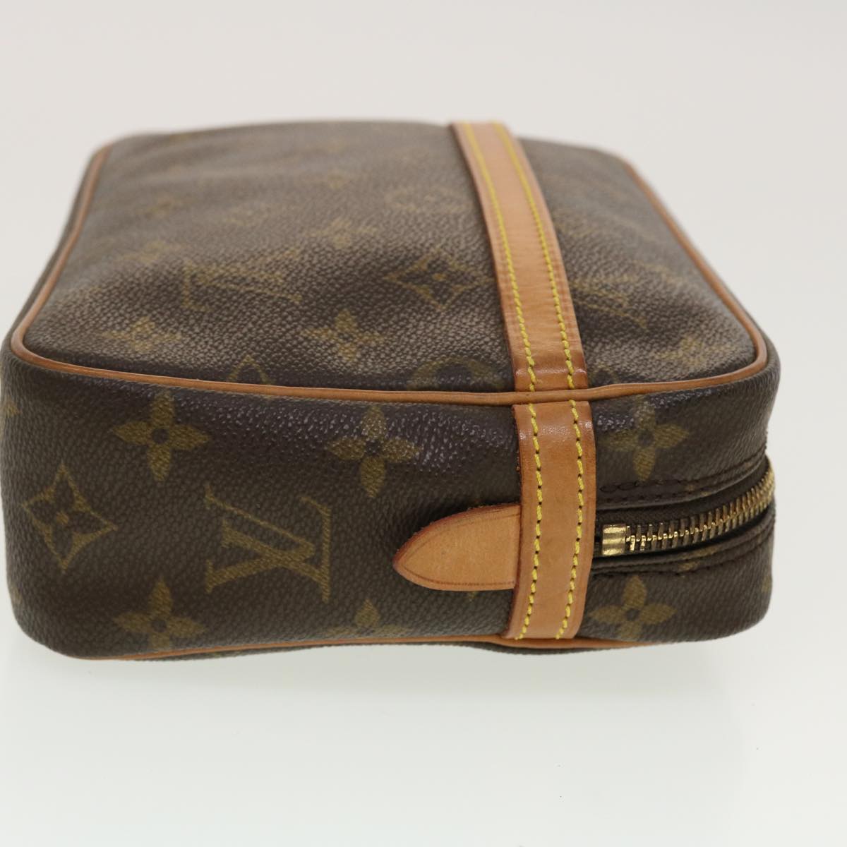 LOUIS VUITTON Monogram Compiegne 23 Clutch Bag M51847 LV Auth 42523