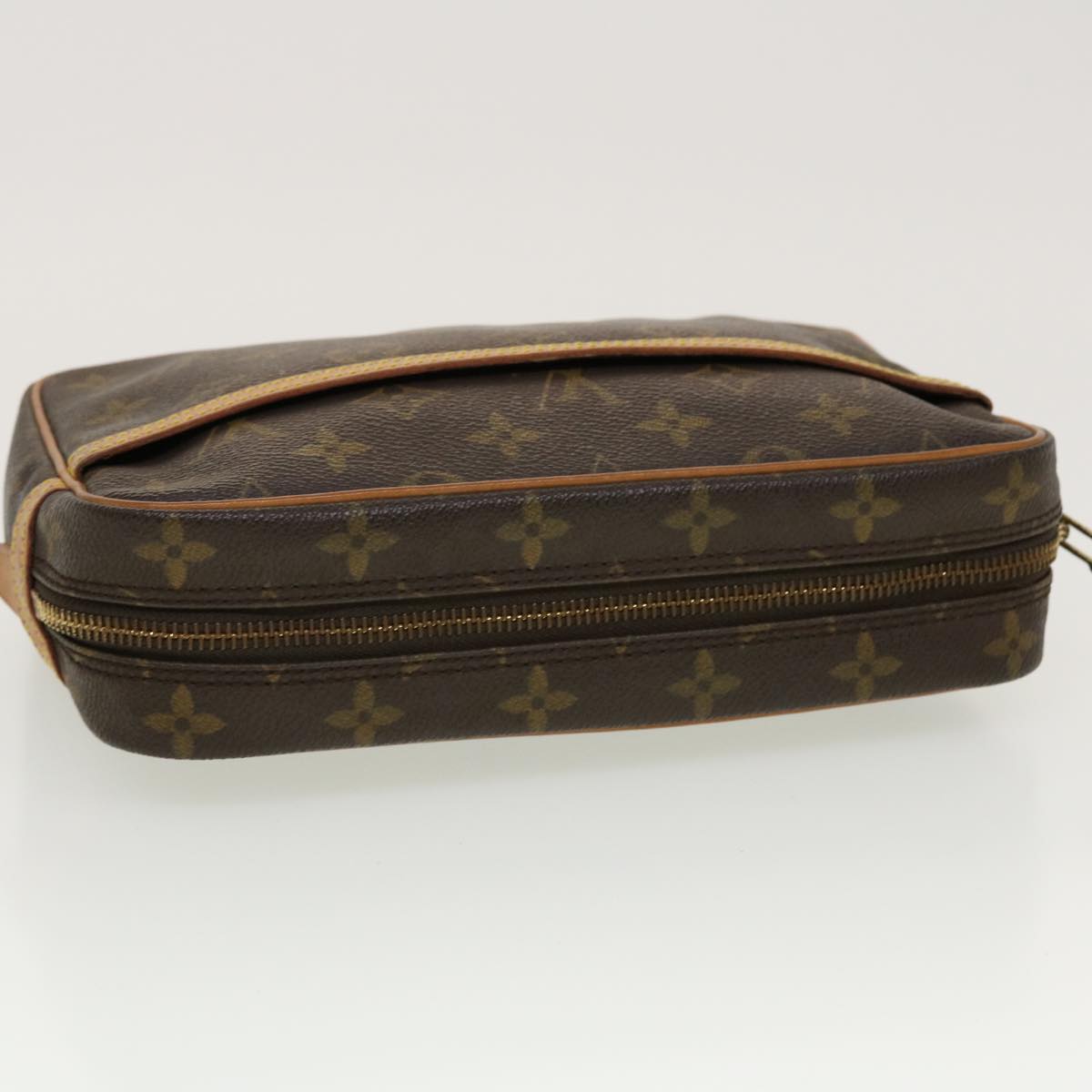 LOUIS VUITTON Monogram Compiegne 23 Clutch Bag M51847 LV Auth 42523