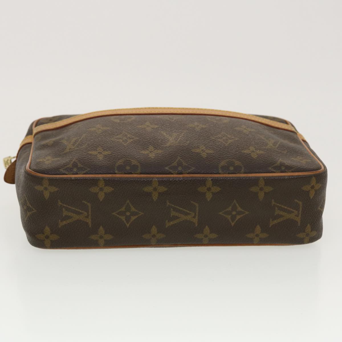 LOUIS VUITTON Monogram Compiegne 23 Clutch Bag M51847 LV Auth 42523