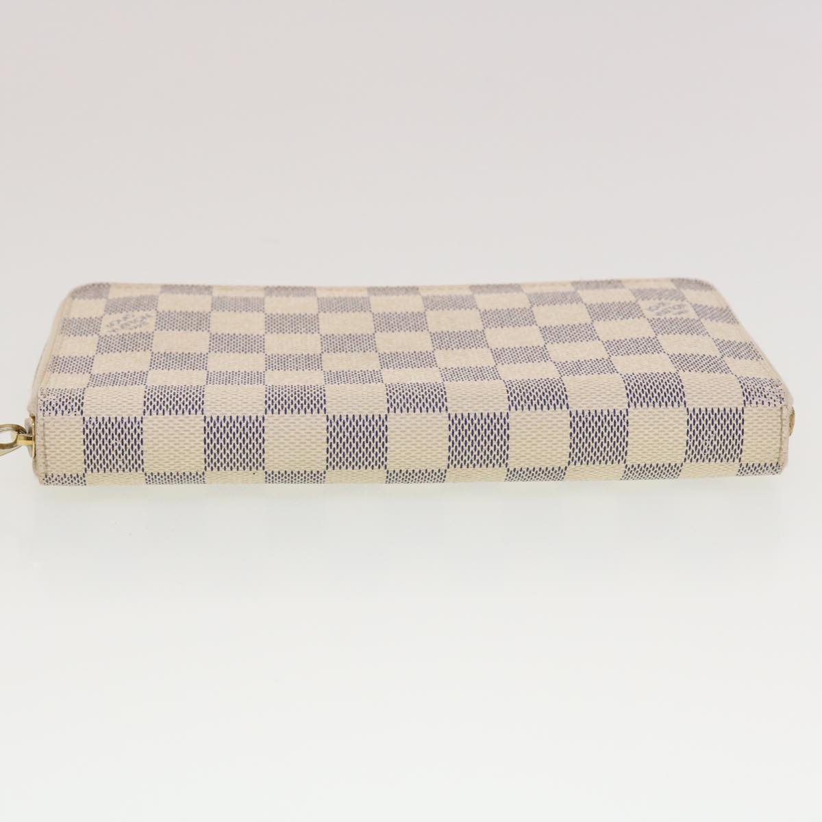 LOUIS VUITTON Damier Azur Zippy Organizer Long Wallet N60012 LV Auth 42527