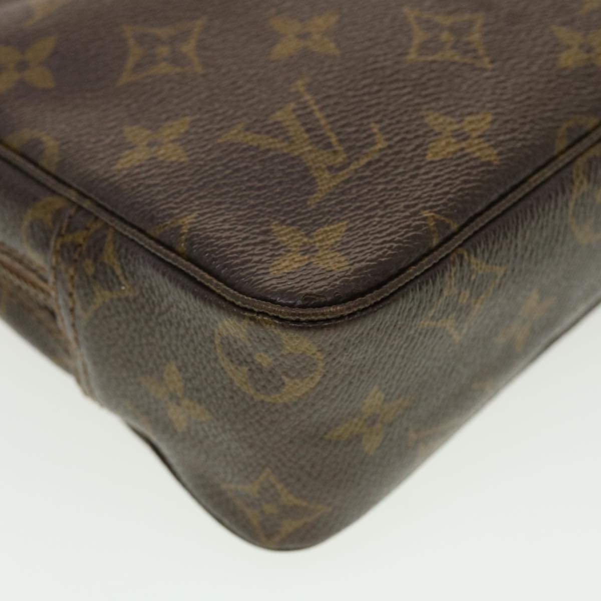 LOUIS VUITTON Monogram Trousse Toilette 23 Clutch Bag M47524 LV Auth 42551